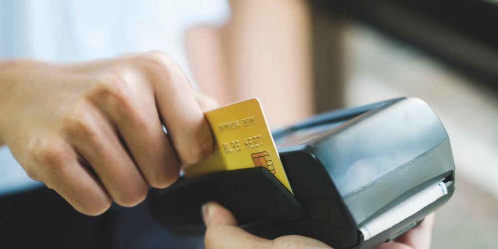 EBT card swipe