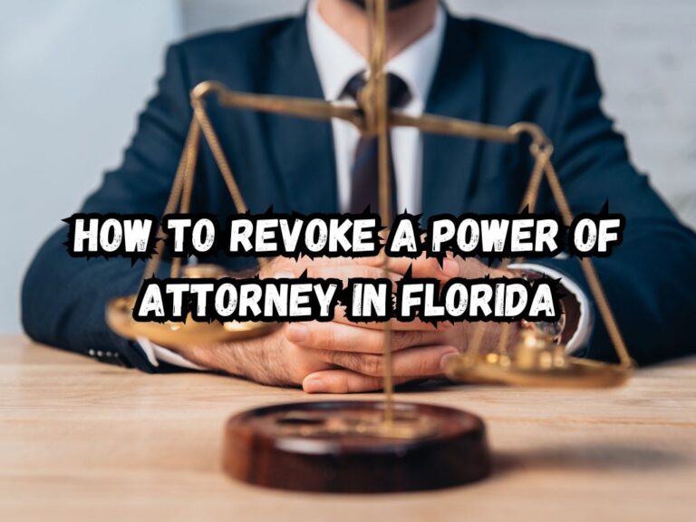 How to Revoke a Power of Attorney in Florida The Florida Resident
