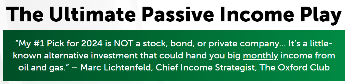 The Ultimate Passive Income Play