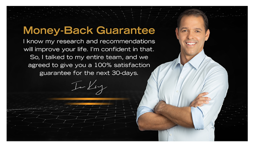 Ian King's moneyback guarantee