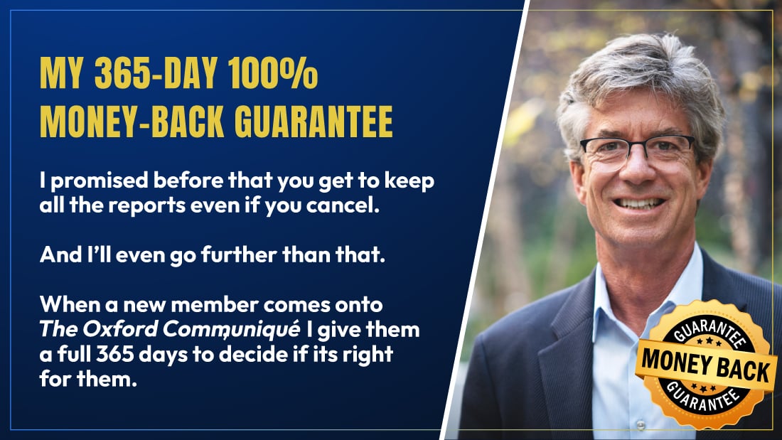 Alex Green's moneyback guarantee