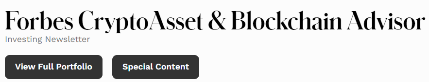 Forbes Crypto Advisor newsletter: Is it worth it?