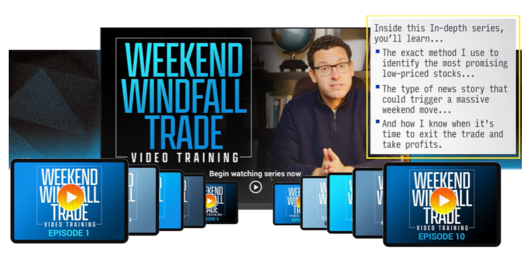 what's included with weekend windfall trade deal?