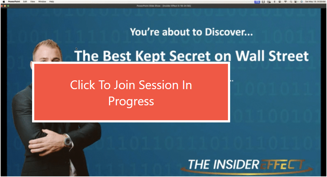 New Insider Effect Webinar