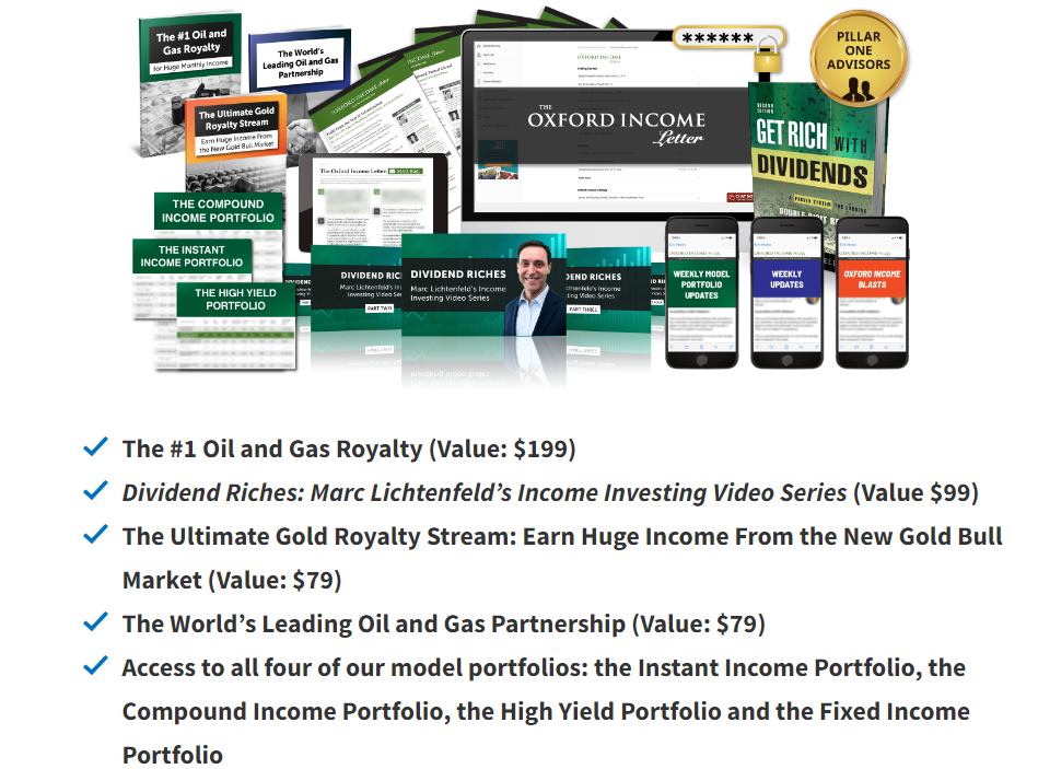 oxford income letter cost and features