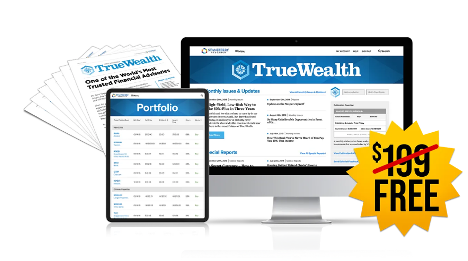 FREE bonus year of Brett Eversole’s True Wealth