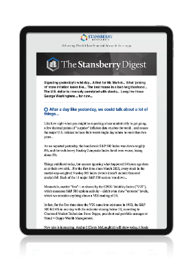 FREE DAILY MARKET NEWS: The Stansberry Digest
