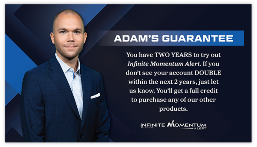 Adam O'dell's “Double Your Account” Guarantee