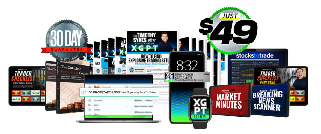 tim sykes letter subscription bundle