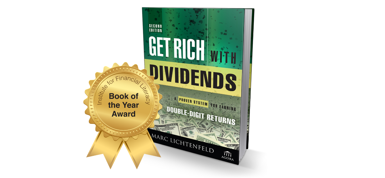 Free Rich With Dividends Hardcover - Financial Book of the year