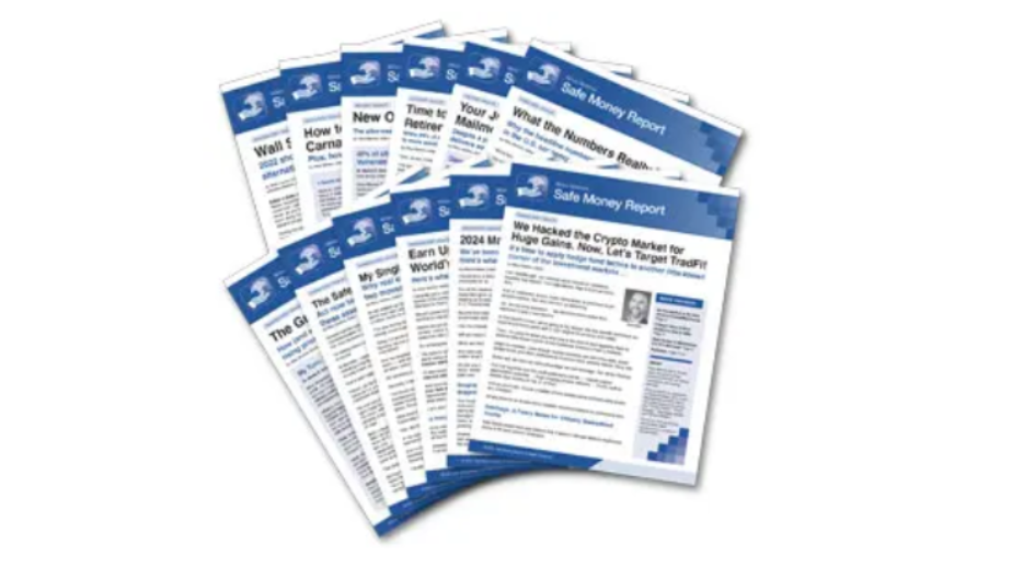 One-Year Subscription to Safe Money Report Newsletter