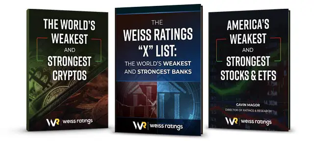 The Weiss Ratings “X Lists” Bundle