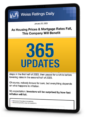 Weiss Ratings Daily Alerts Newsletter