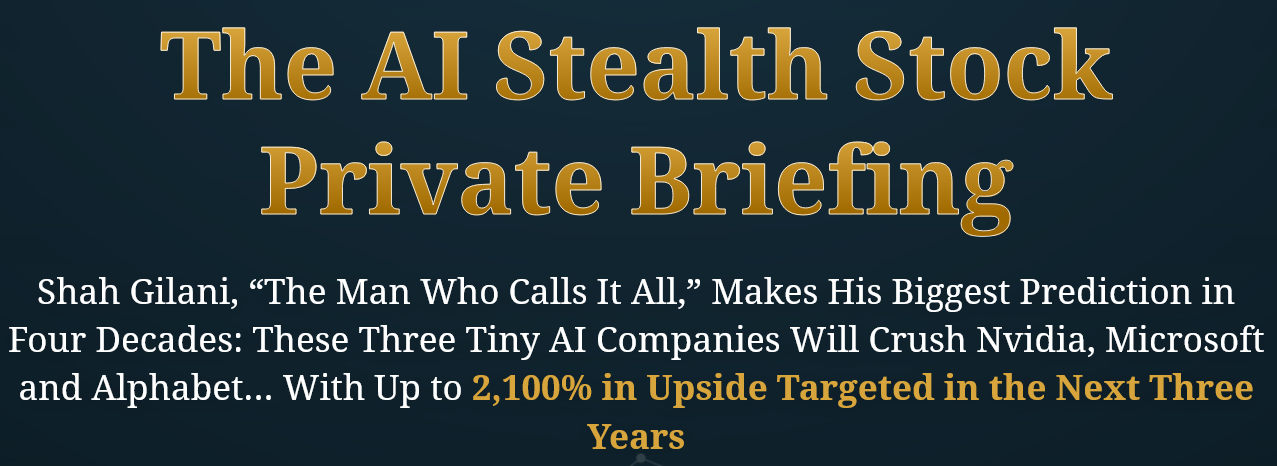 The AI Stealth Stock Private Briefing
