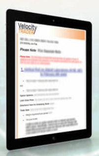 One-Year Subscription to Velocity Trader 