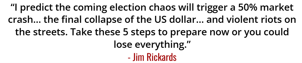 Jim Rickards' Election Prediction