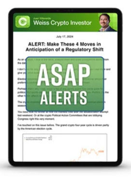 Weiis Crypto Investor's flash alerts and updates