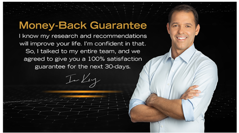 Ian King's 100% Satisfaction Guarantee