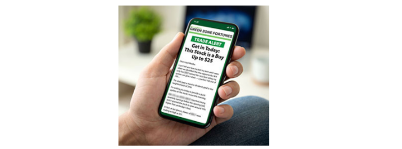 Trade Alerts with green zone fortunes subscription