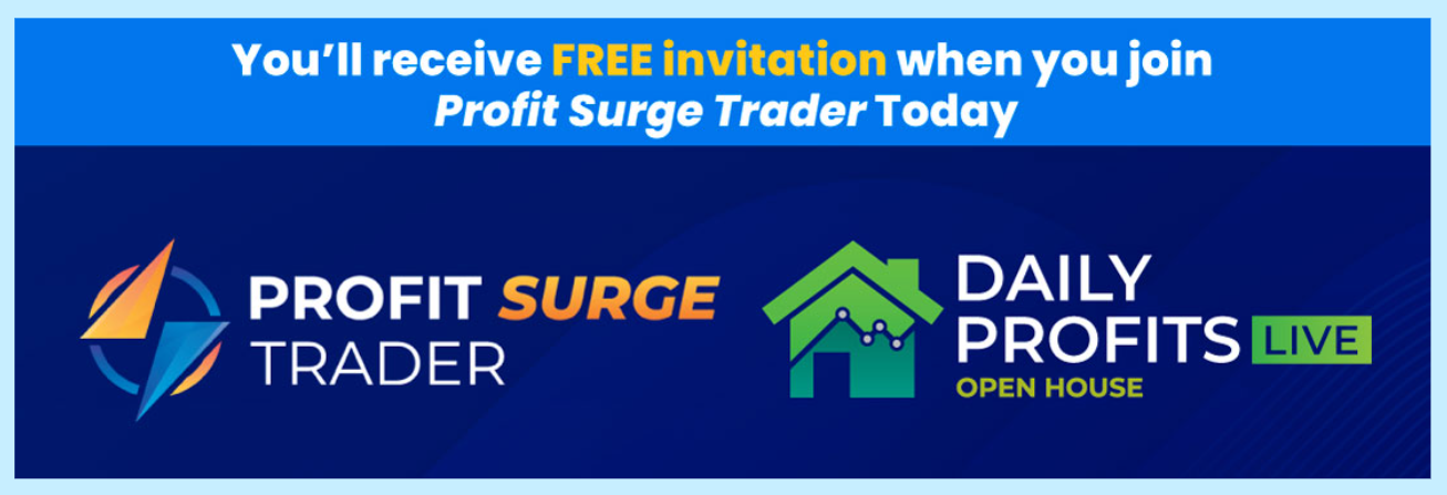 BONUS: VIP invitation to Nate’s ALL WEEK trading events