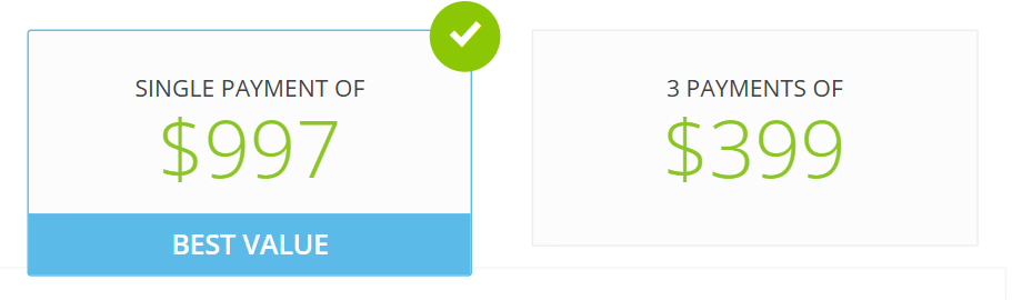 5 day income trader payment plan