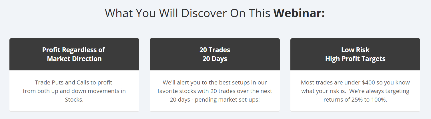 Simplified options webinar
