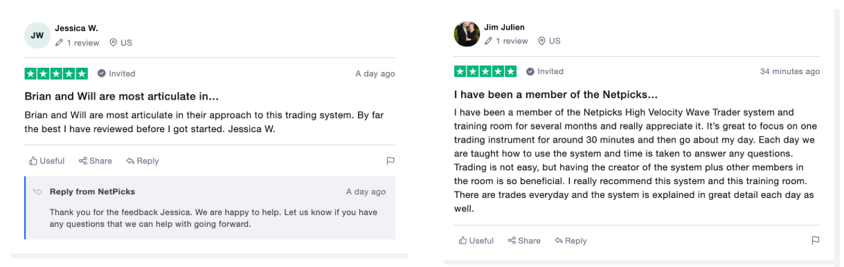 High Velocity Wave Trader customer reviews