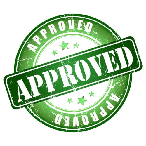 Stamp of approval