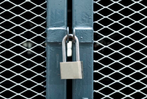 locked gate