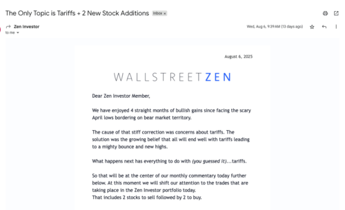 insightful market commentary directly from Steve Reitmeister