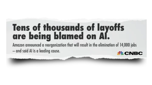 Tens of thousands of layoffs are being blamed on AI
