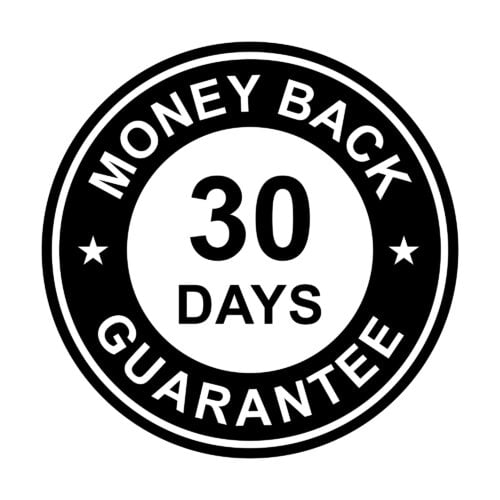 30 days money back guarantee