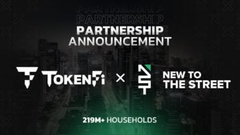 TokenFi and New to The Street Announce National Media Partnership to Reach 219M+ Households