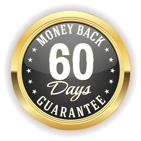 60 Days money-back guarantee