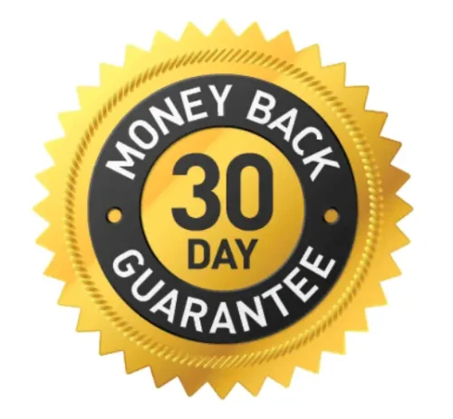 30 Day Money-back guarantee