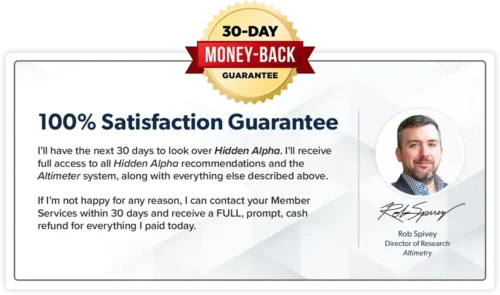 100% money-back guarantee