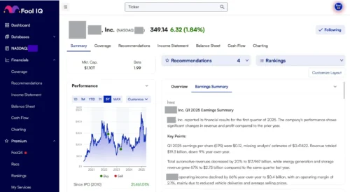 Motley Fool Stock Advisor - Access to GamePlan and Fool IQ