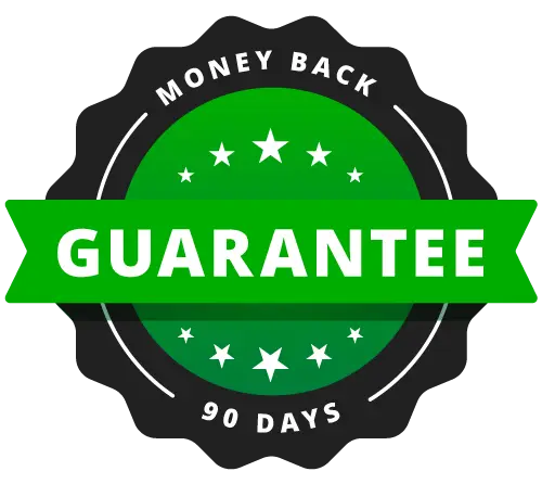 90-day money-back guarantee