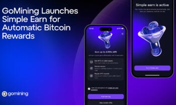GoMining Simple Earn Enables Autonomous Bitcoin Yield Accrual via Single-Toggle Integration