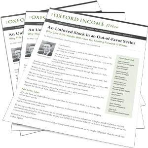 Issues of Oxford Income Letter