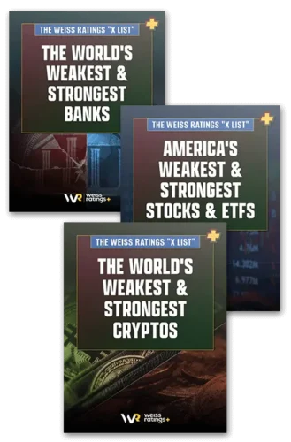 Exclusive Fast-Action Bonus: The Weiss Ratings “X Lists” Bundle