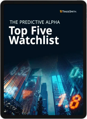 Predictive Alpha Top 5 Stocks Watchlist