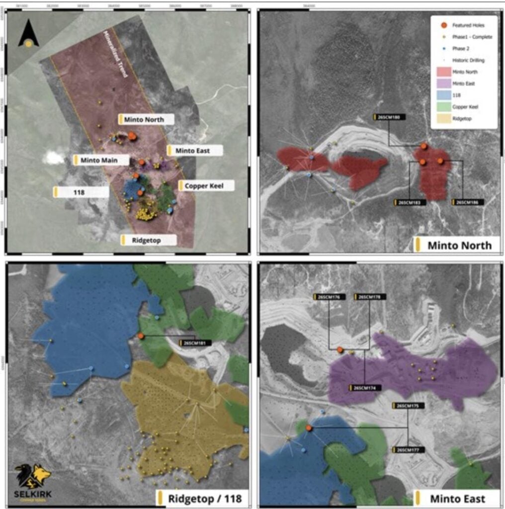 EBF45FEE 2500 42BB 8F73 A001B1A88ABC Selkirk Copper Announces Initial Results from the Phase 2 Drill Program and Commencement of Technical Data Collection to Support Planned Feasibility Study