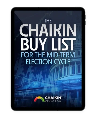 The Chaikin Buy List for the Mid-Term Election Cycle