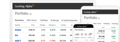 Seeking Alpha Portfolio