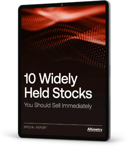 10 Widely Held Stocks You Should Sell Immediately